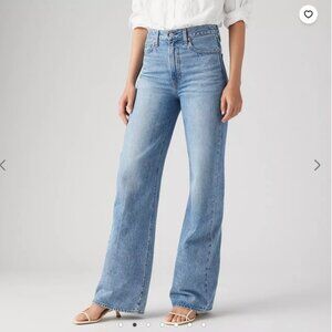 Levi's Ribcage Wide Leg Jeans